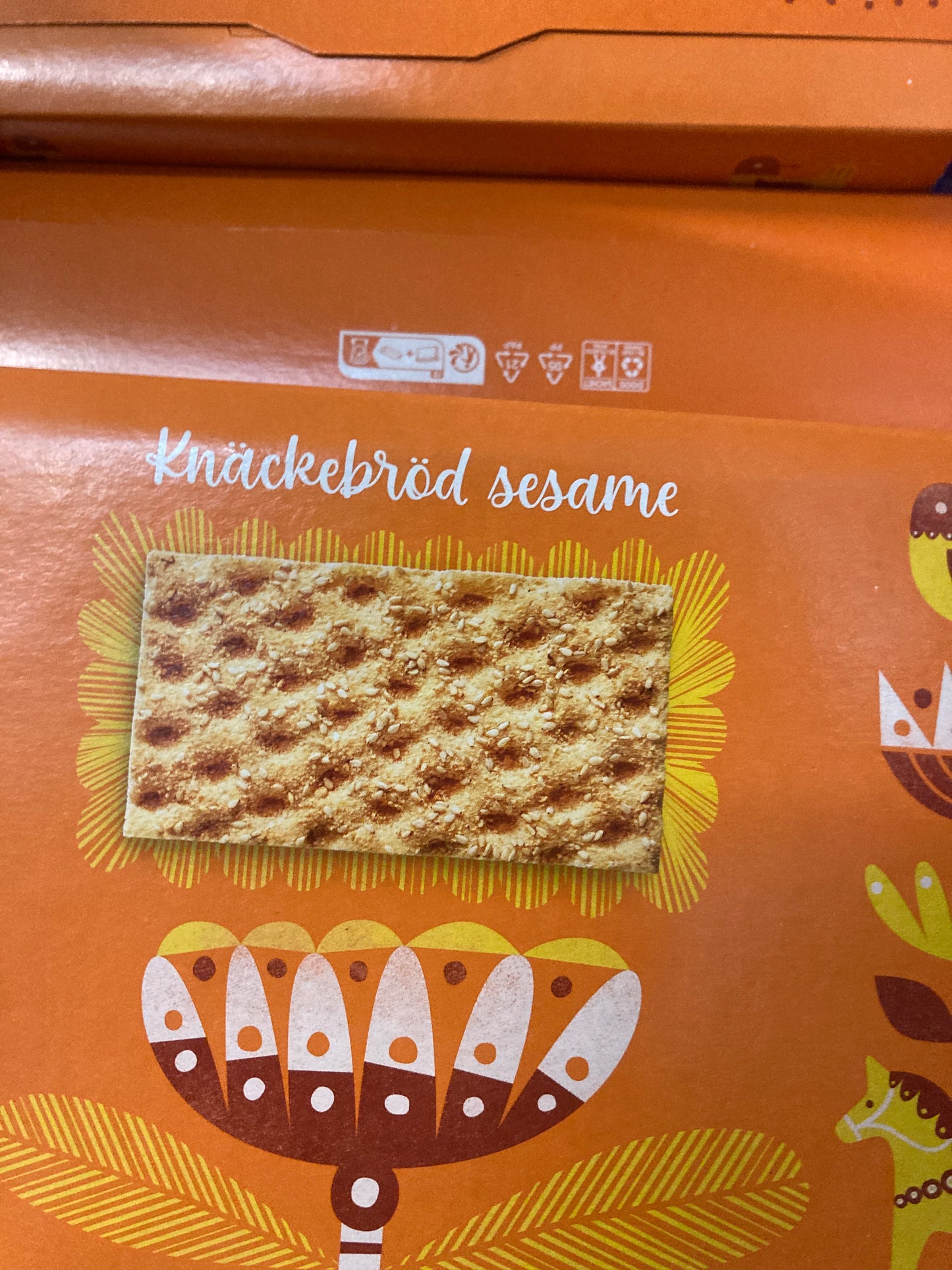 K21P01 sesam knäckebröd (per 2)