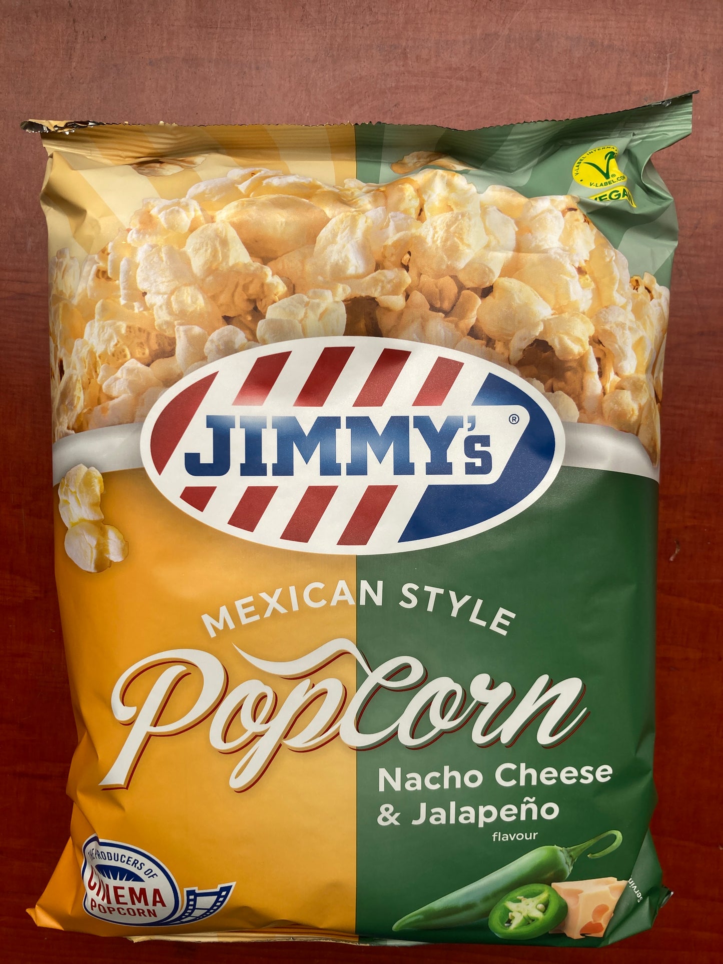 K52P06 jimmy’s popcorn nacho & jalapeño (per 2) THT28-04-26