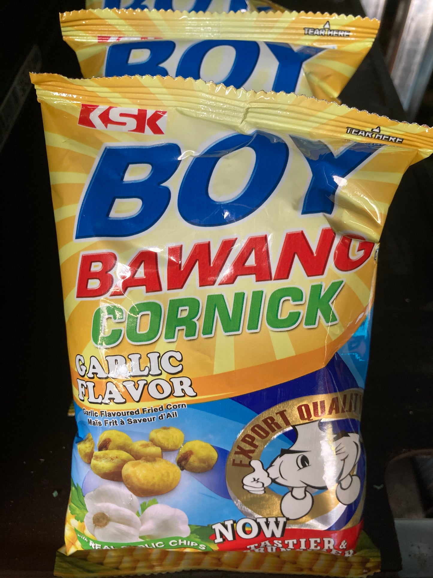 K52P04 Boy Bawang cornick garlic flavour