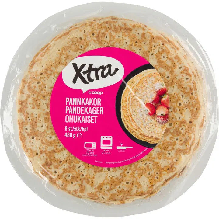 Pancakes 6 x 480g per doos