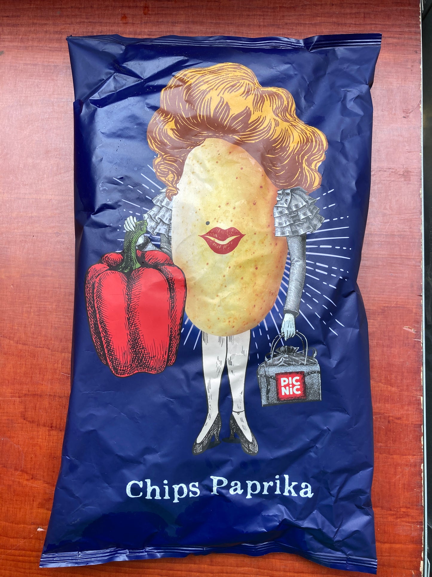 K53P01 paprika chips huismerk