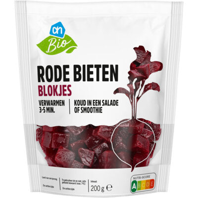 Bieten, Gekookt, Blokjes, per 2 x 200g