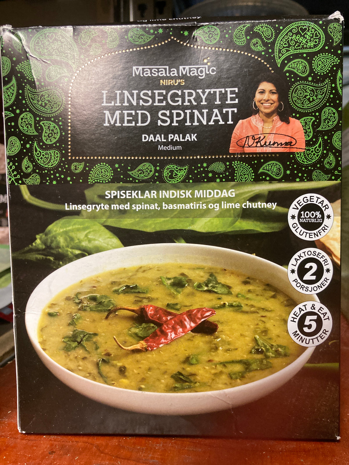 K35P03 linzenstoof met spinazie 685g