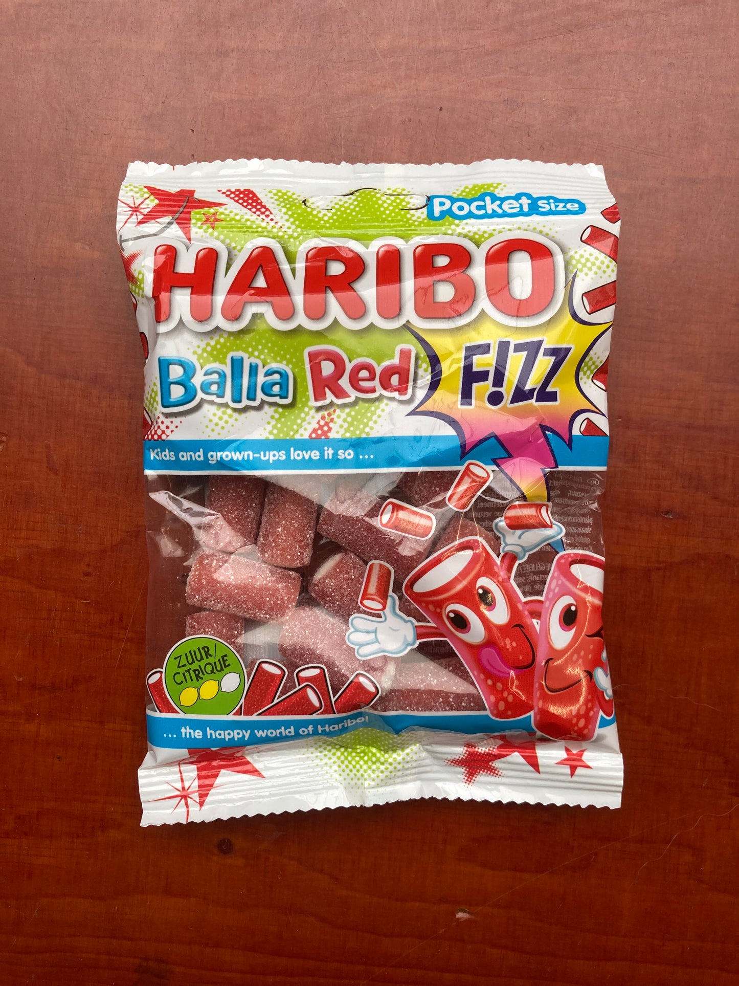 K56P03 Haribo red fizz (per 4)