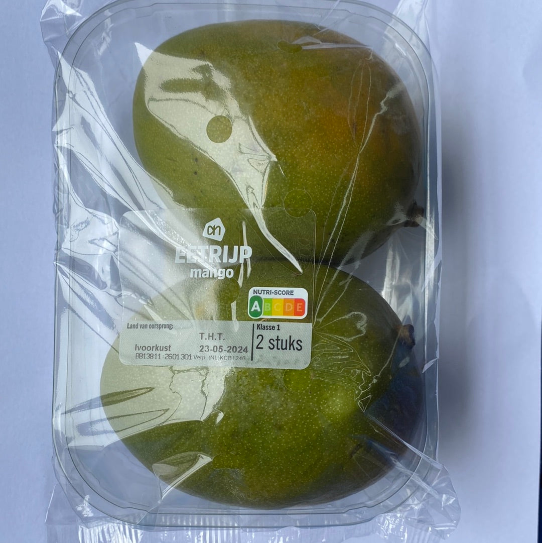 Mango , eetrijp, 2st, ca. 850g per verpakking