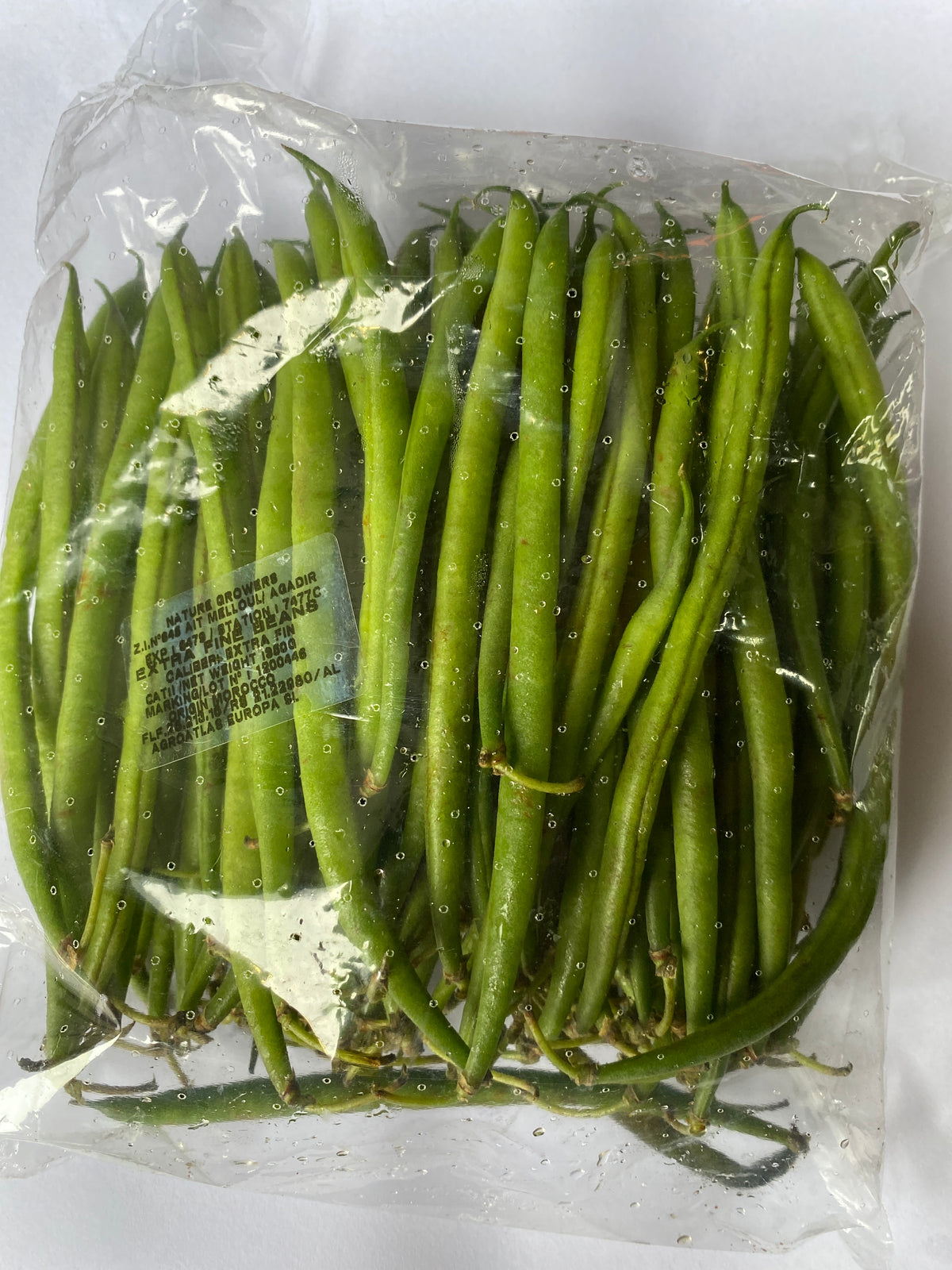 Bonen, Haricots Verts, ca. 350g per verpakking