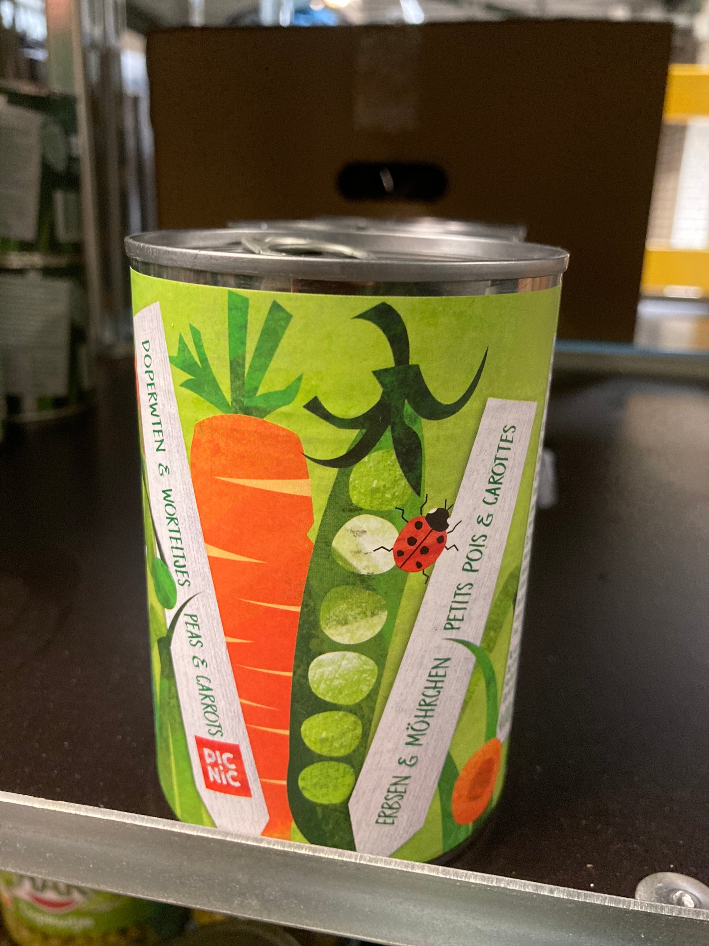 K36P04 doperwten wortel 400g (per 3)