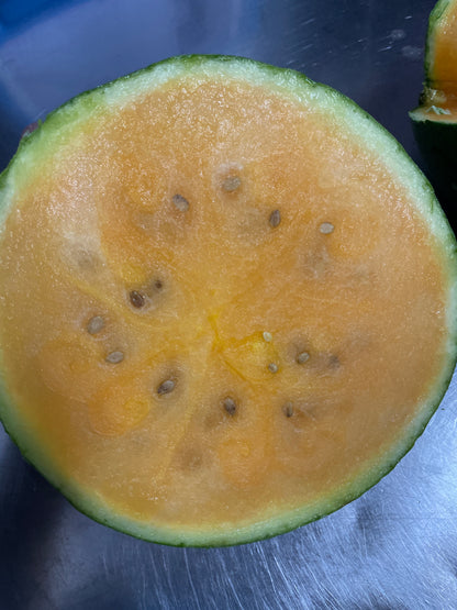 Watermeloen , oranje en zoet, ca. 3,5 kg