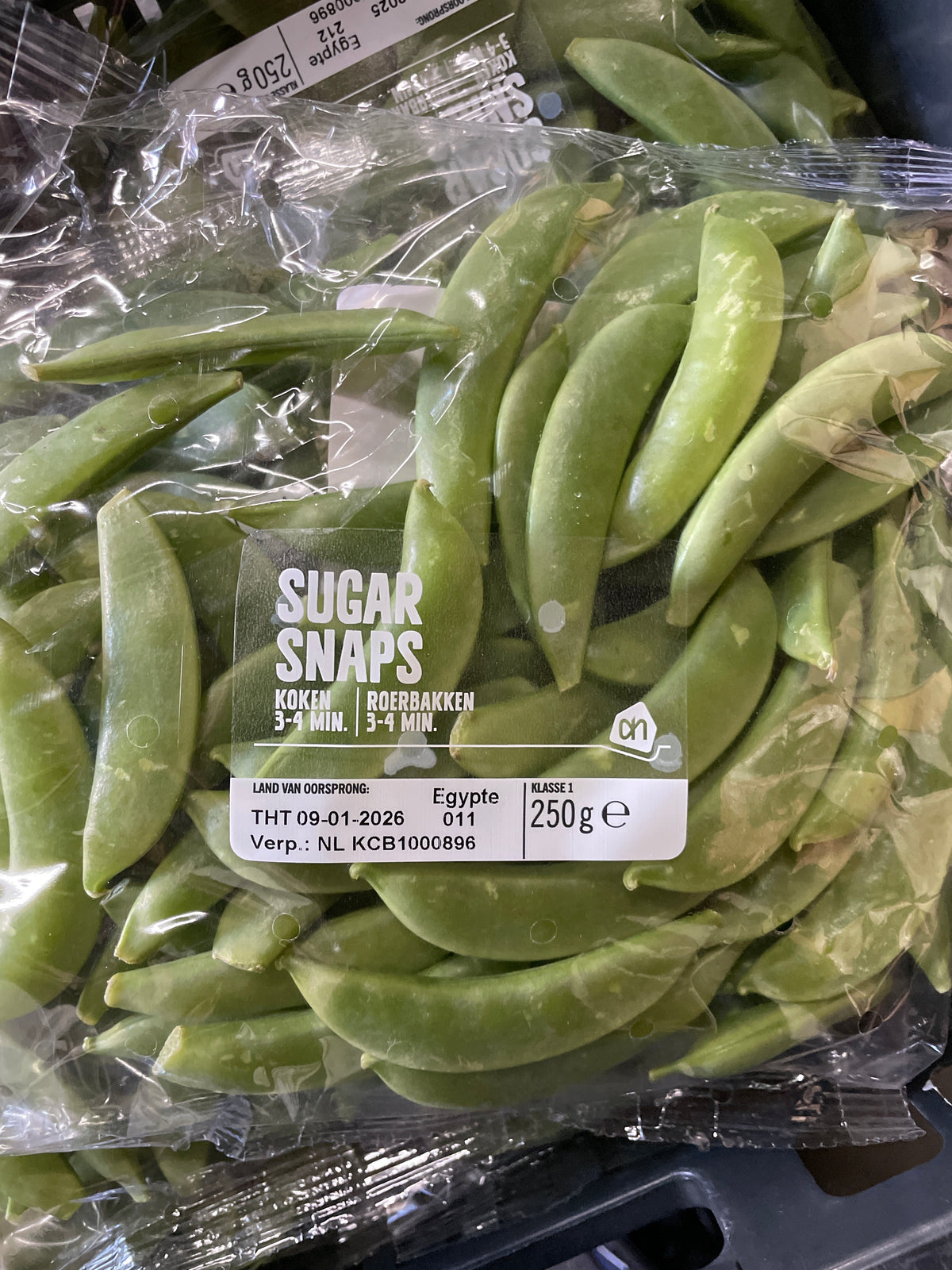 Sugar snaps, 2x250g