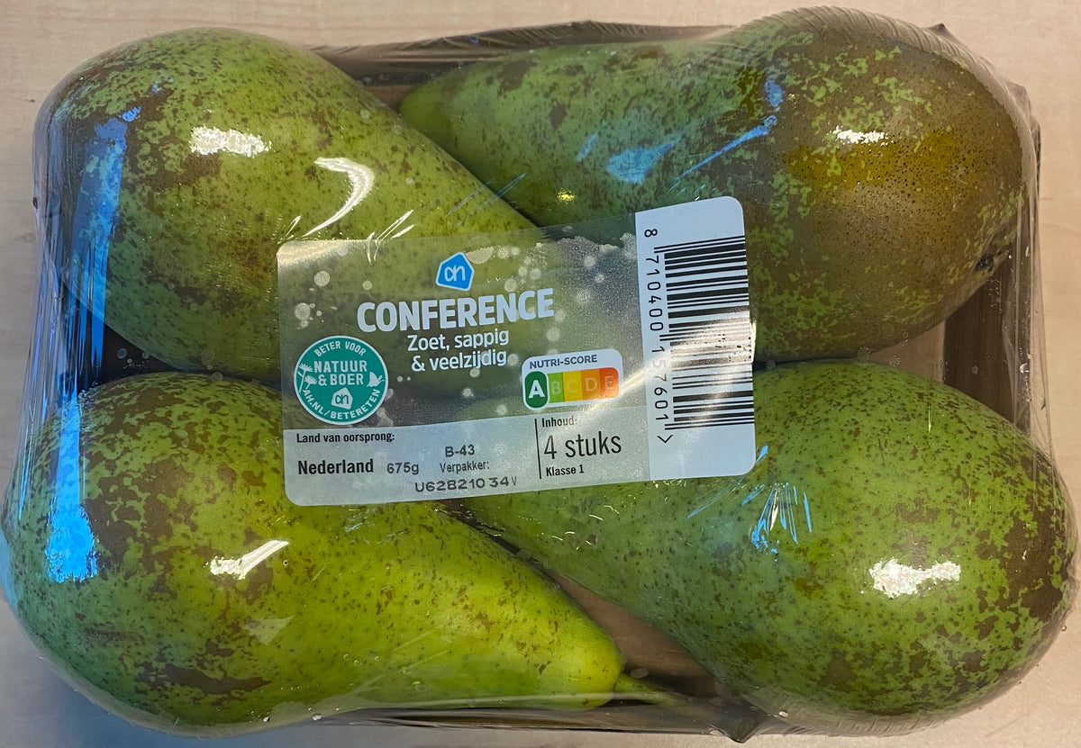 Peren, Conference, Large, ca. 675g per verpakking
