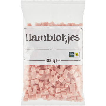 Hamblokjes 2X300 g