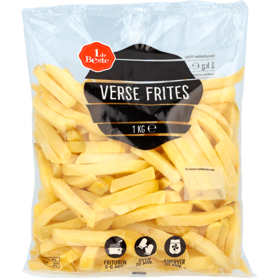 Verse frites, 1kg X 8
