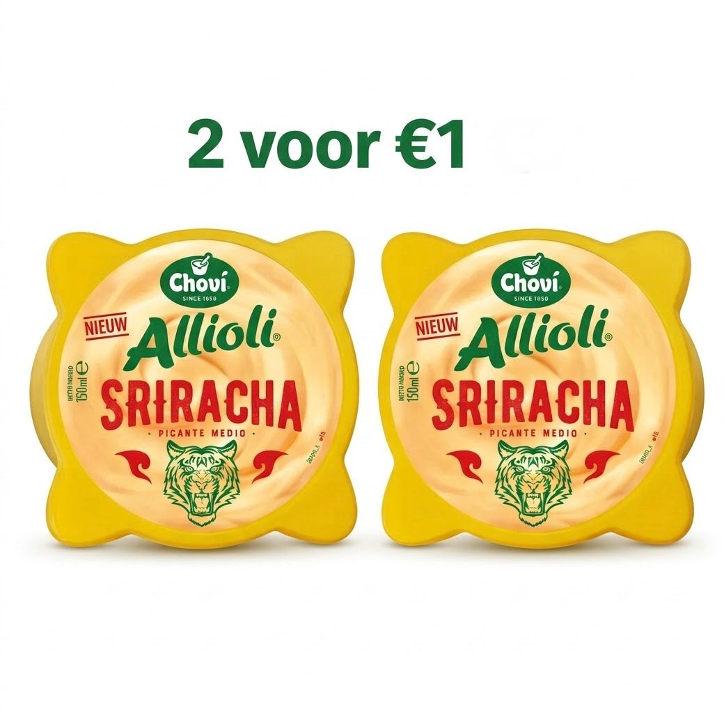 Allioli Siracha dip, 2 x 150ml