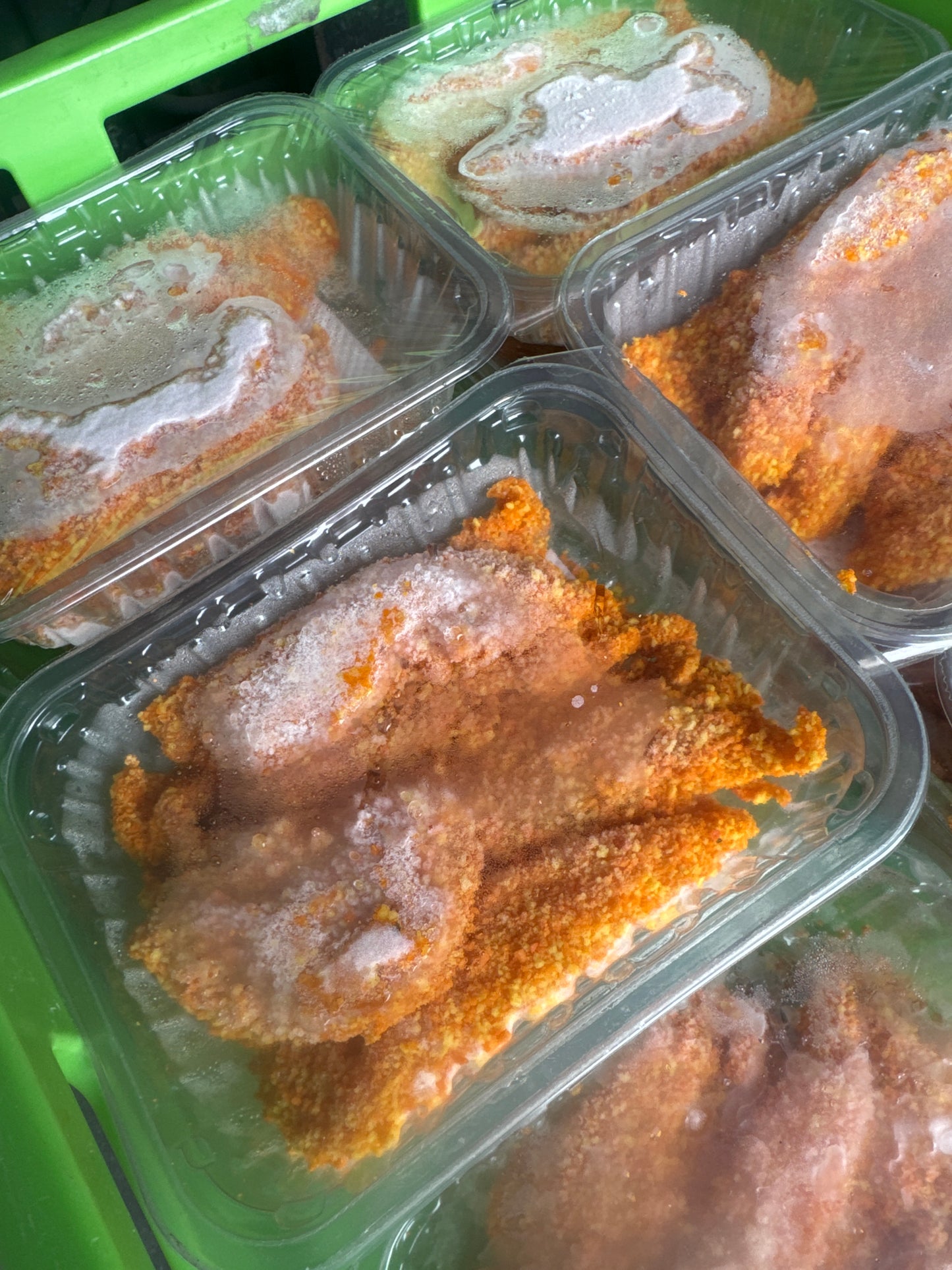 Breaded chicken tenders 150gr frozen