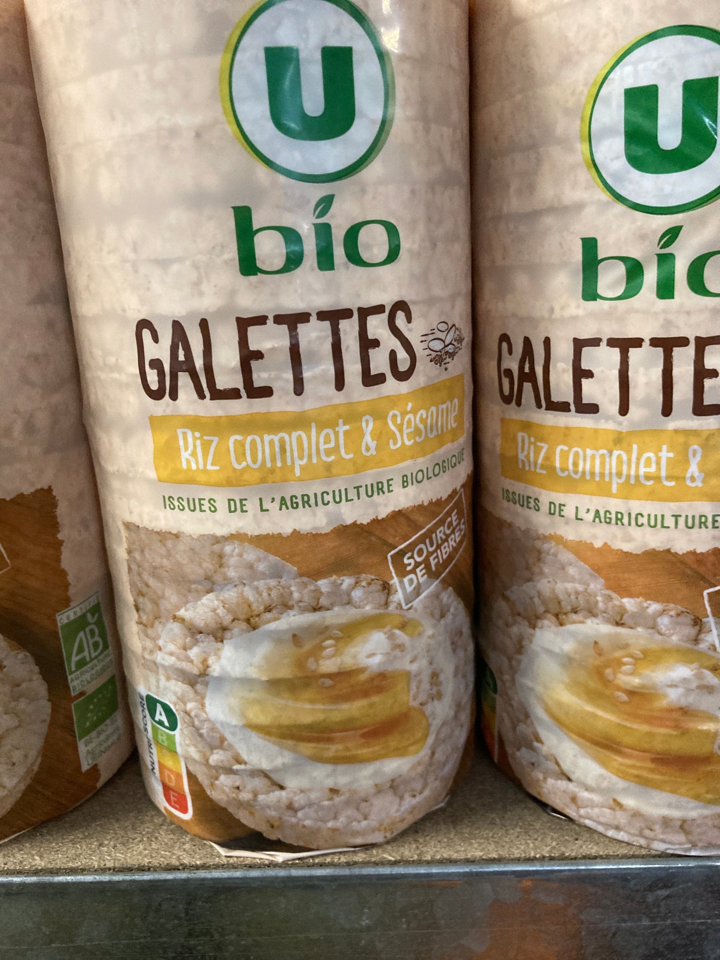 K21P04 volkoren rijstwafels met sesam
