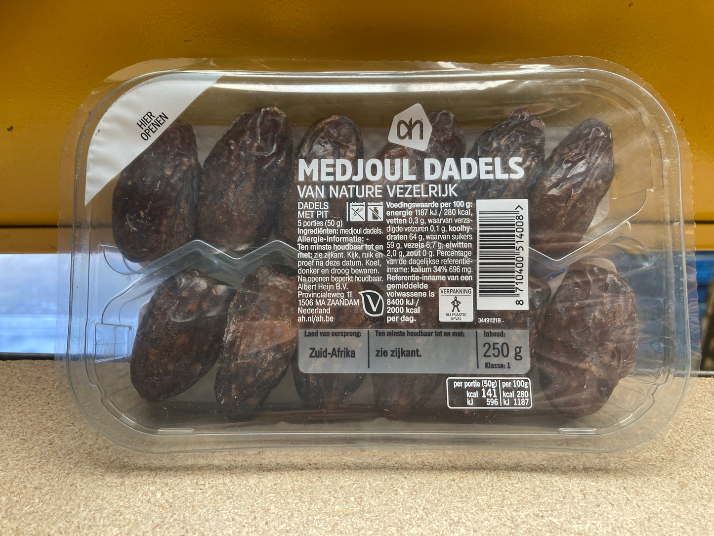 K52P05 dadels 250g