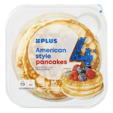 Pancakes American style  8 x 160g per doos