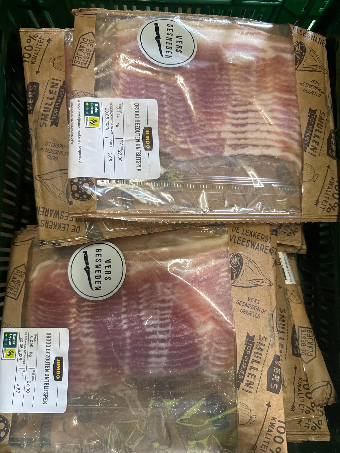 ontbijtspek frozen streaky bacon