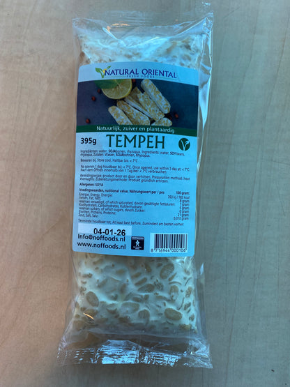 Tempeh, ca. 395g per verpakking dv