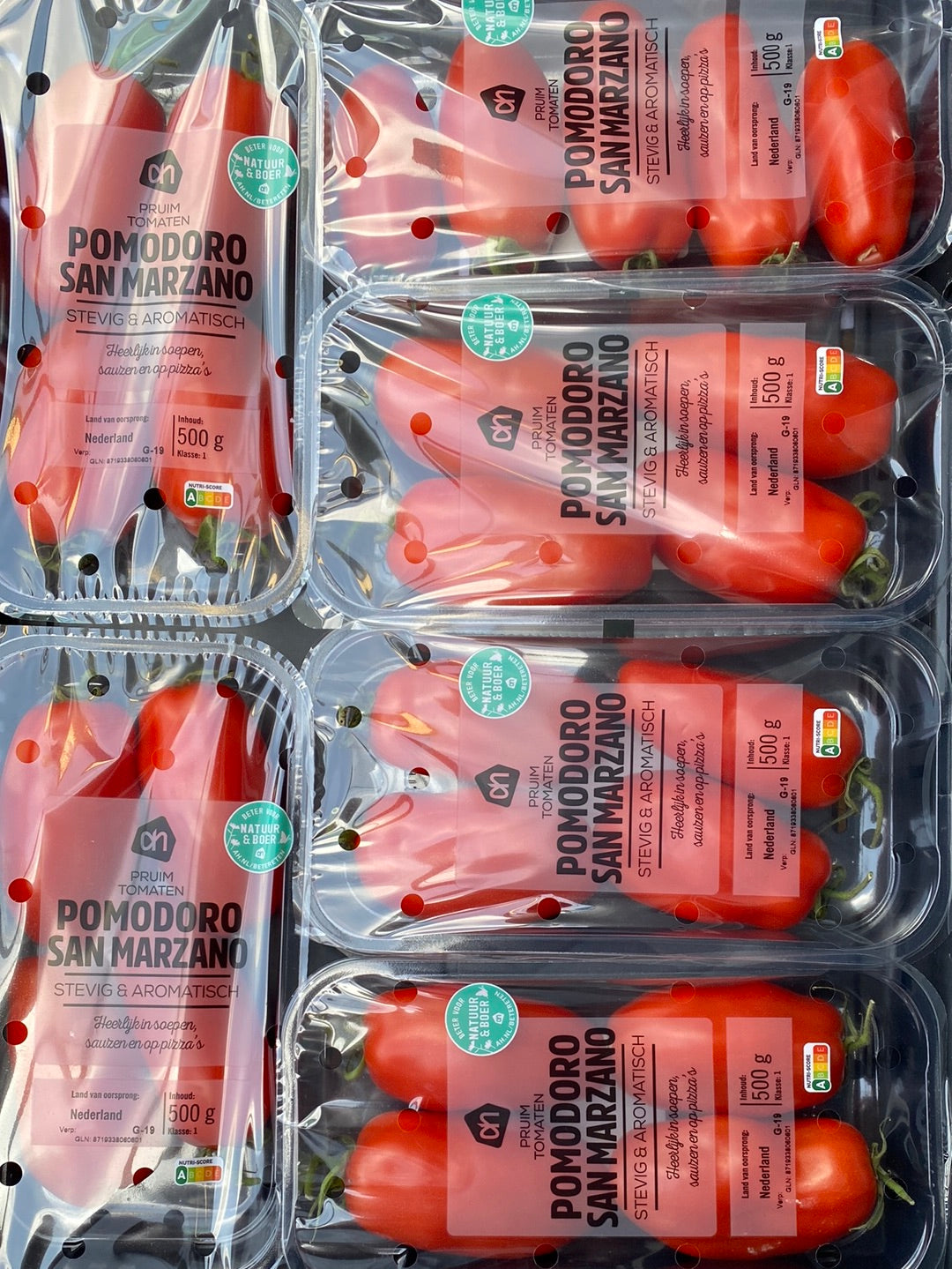 Tomaten, Pomodoro, San Marzano, 500g per verpakking
