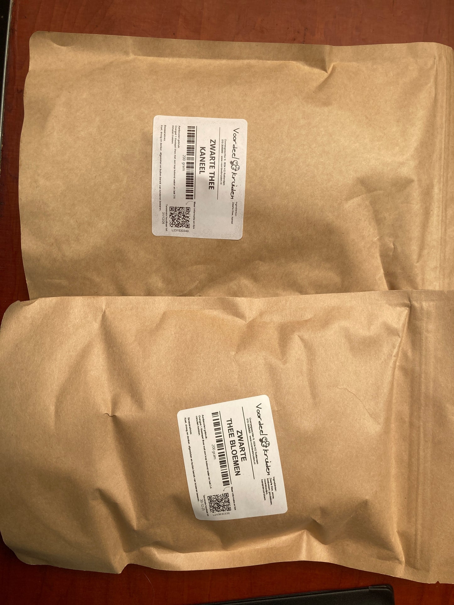 K46P04 zwarte thee 200g verschillende smaken