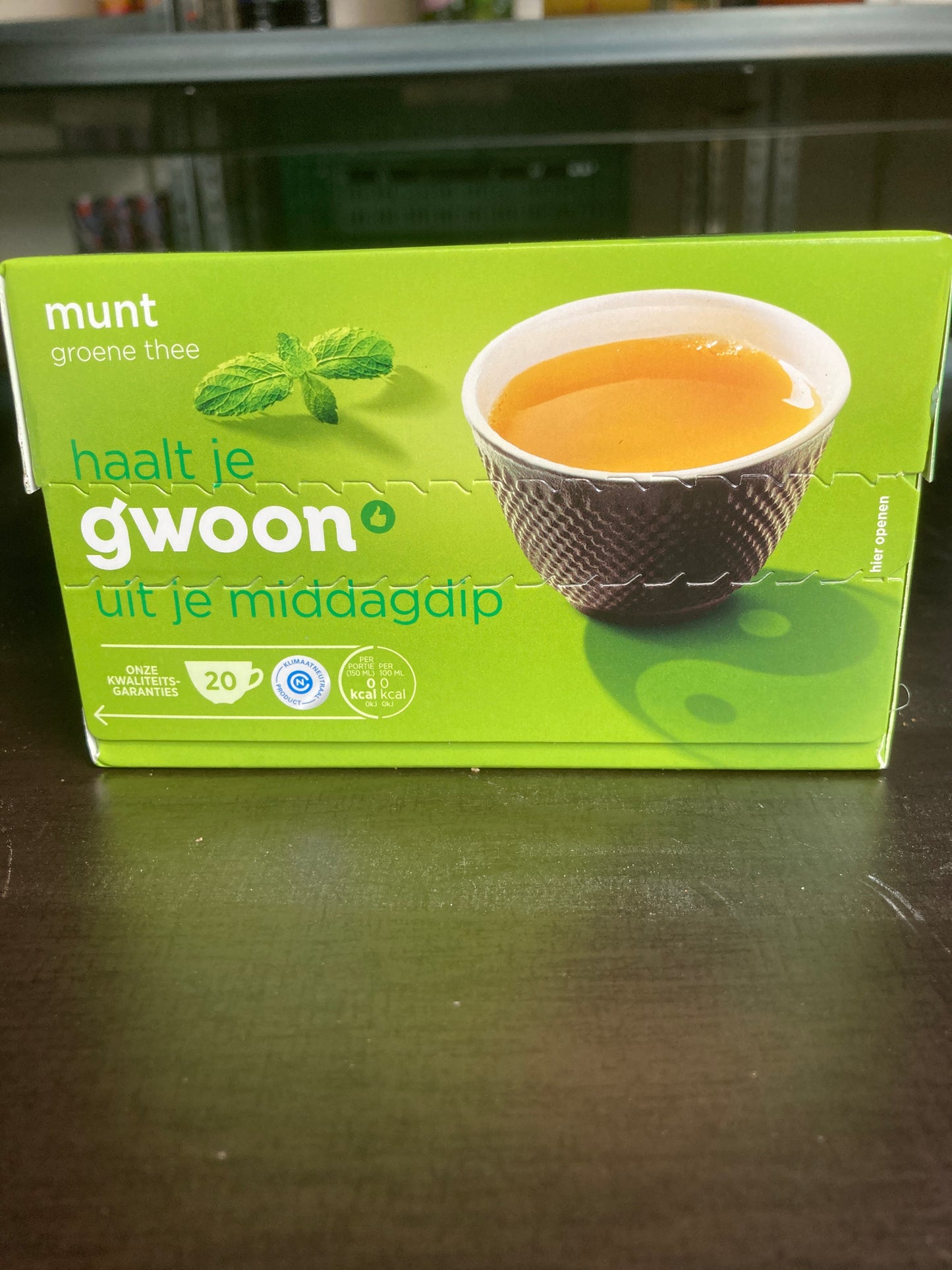 K46P02 groene thee munt