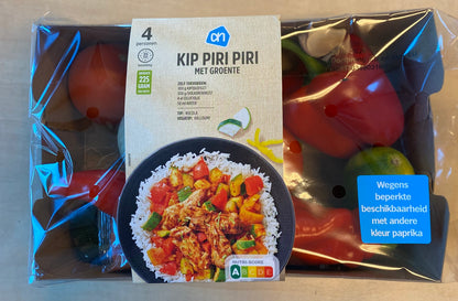 Verspakket, Kip Piri Piri, ca. 1022g per verpakking