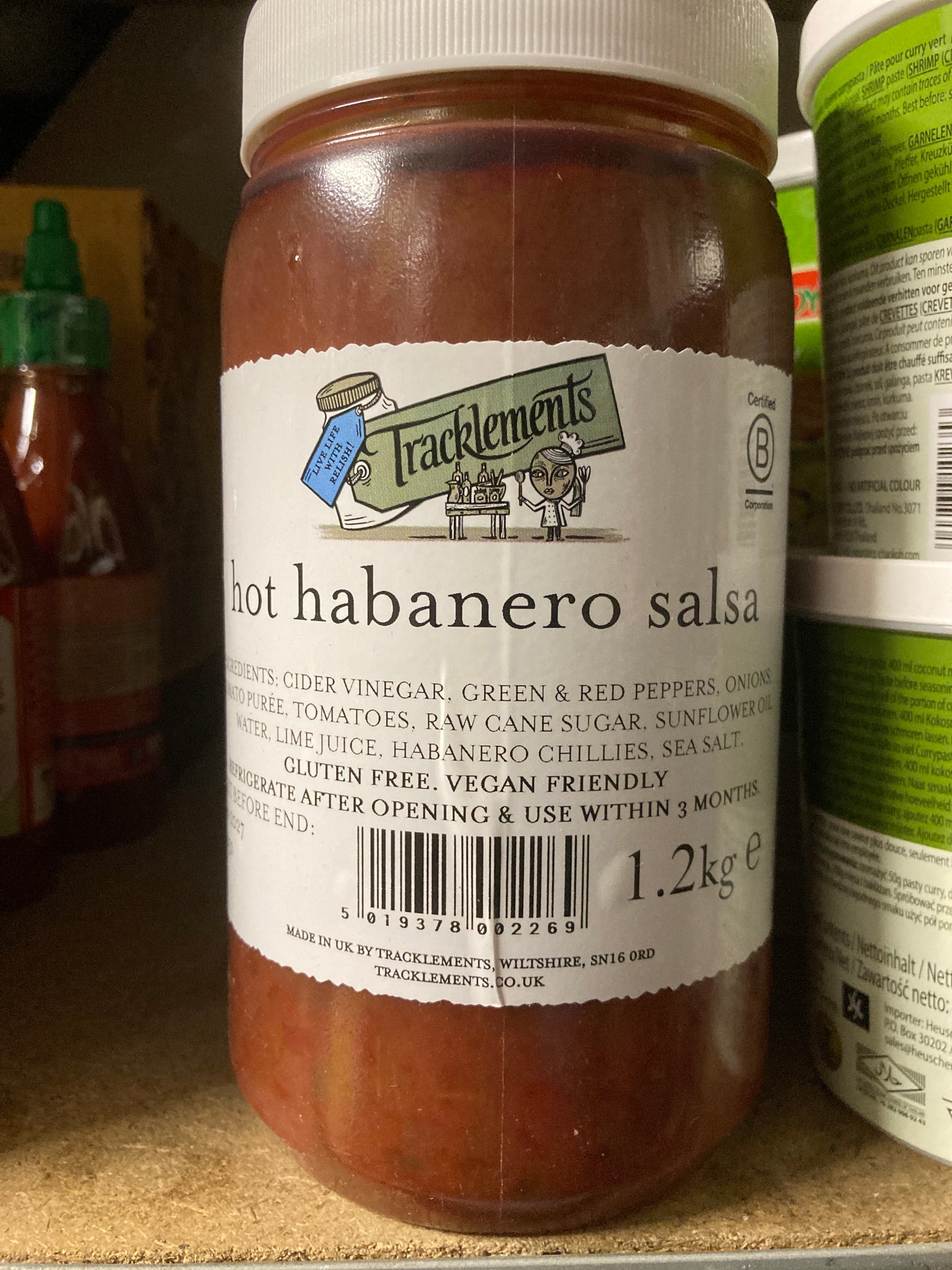 K28P04 habanero saus