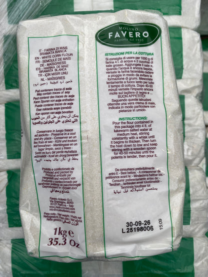 Polenta, Maisgriesmeel, ca. 1kg per verpakking
