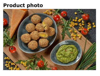 Nacho cheddar
nuggets 6 x 1000g