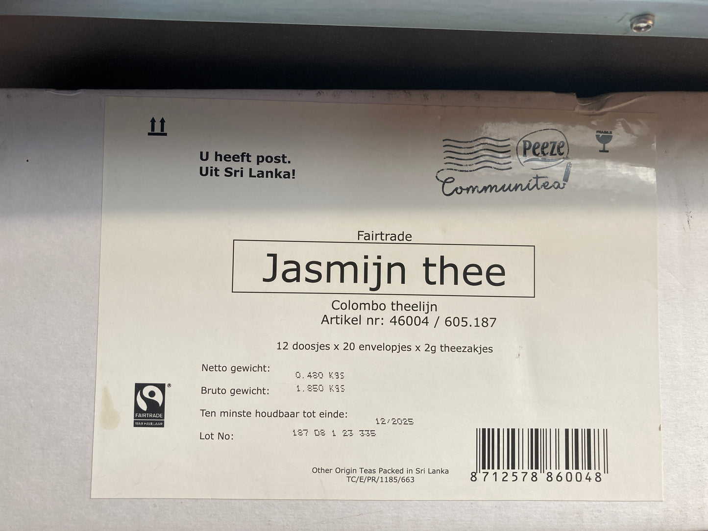 K46P02 jasmijn thee