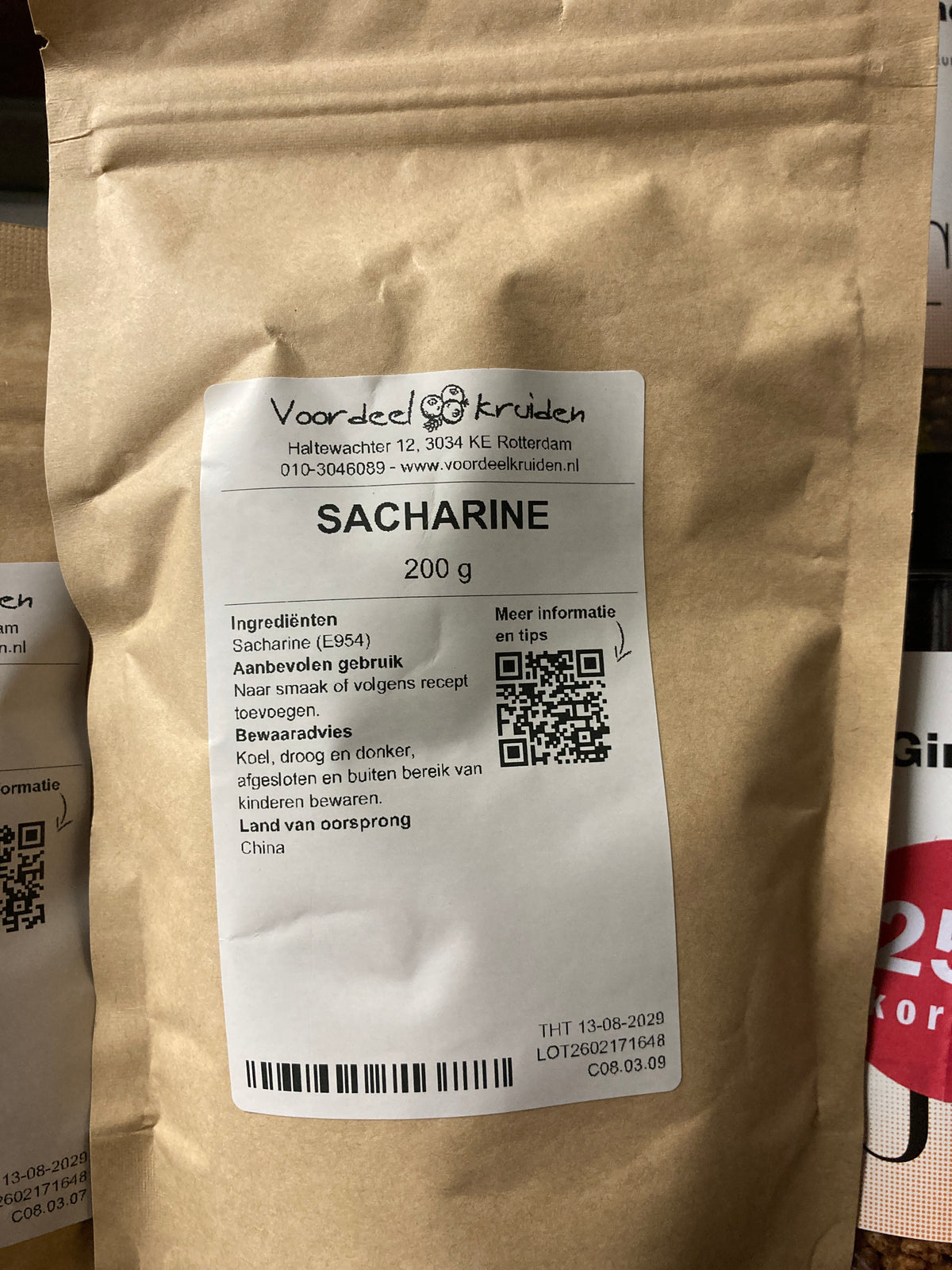 K40P02 Sacharine (per 200gr)