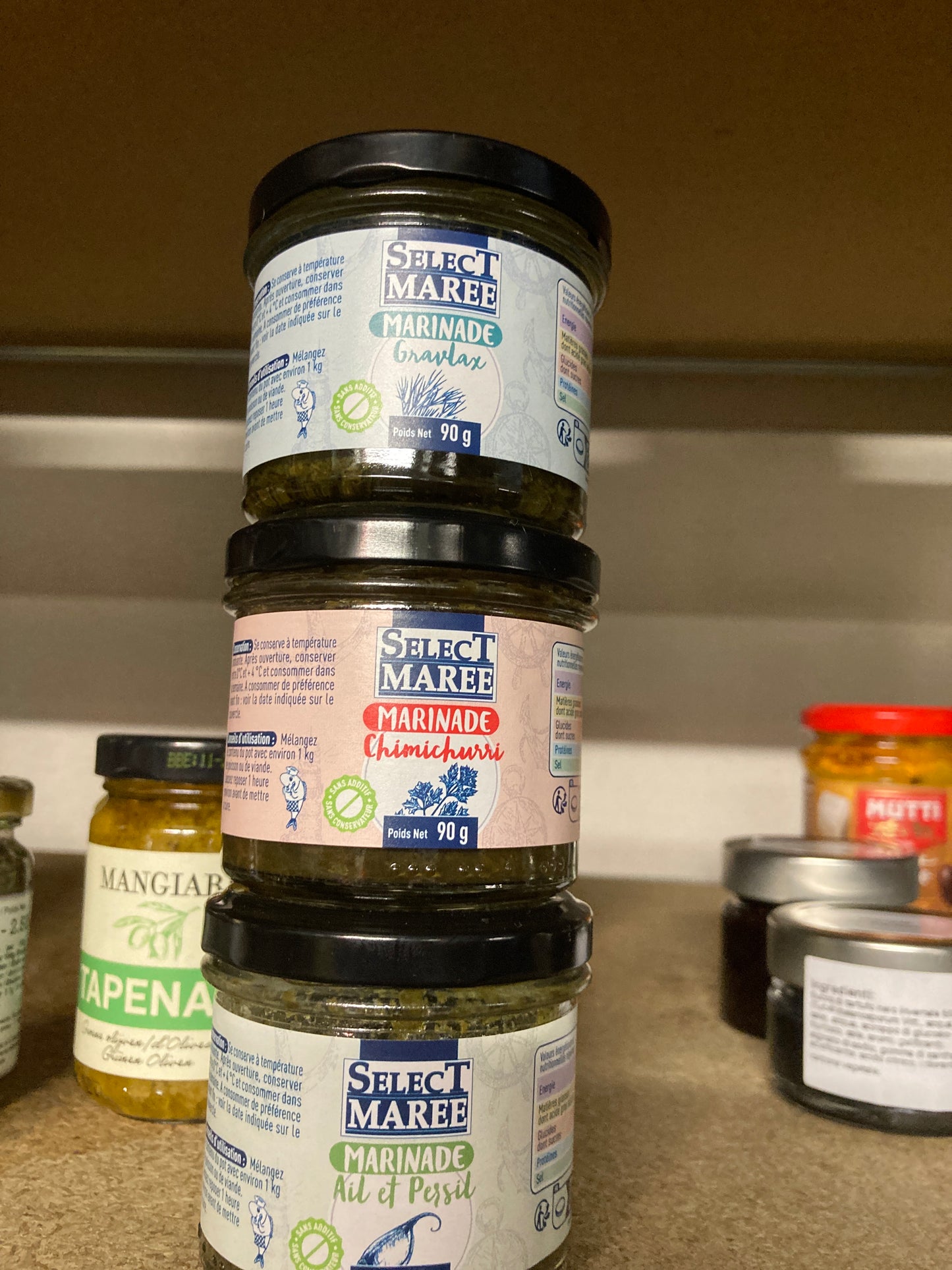 K30P03 marinade verschillende soorten