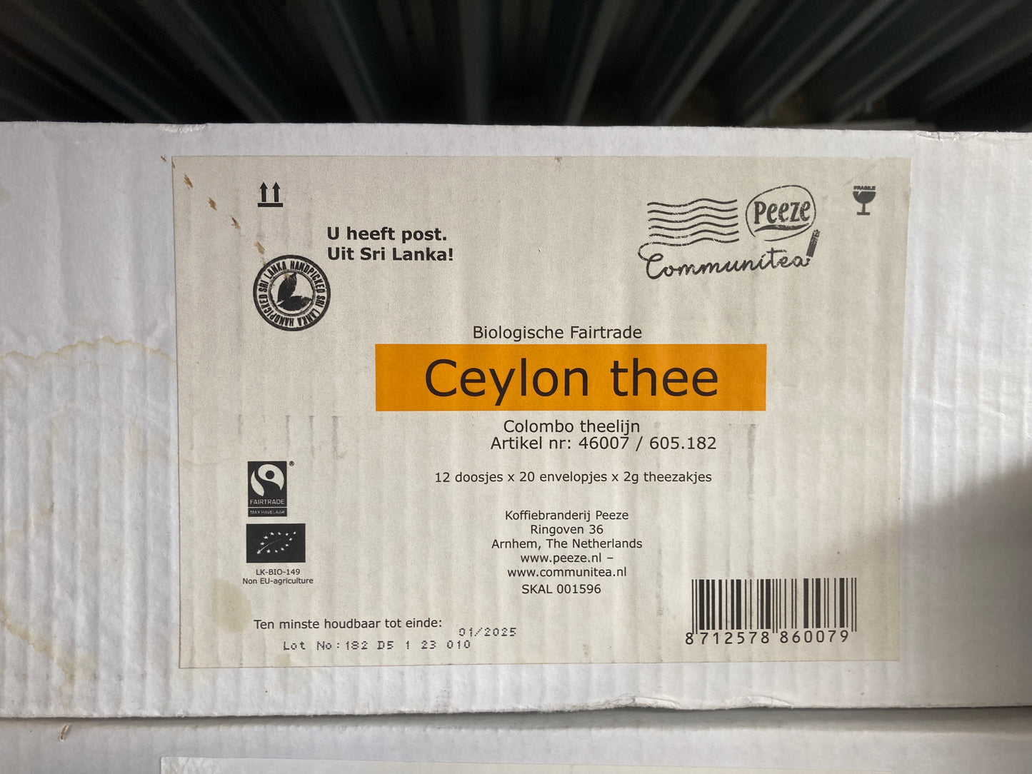 K46P01 ceylon thee