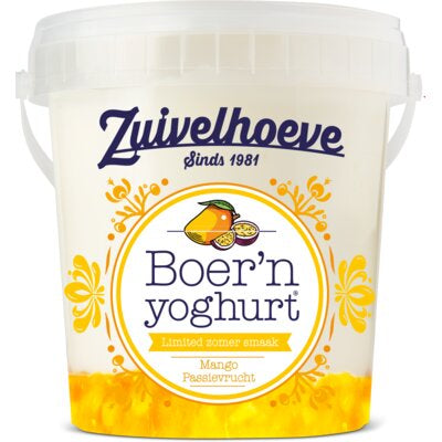 yoghurt mango-passie 750g