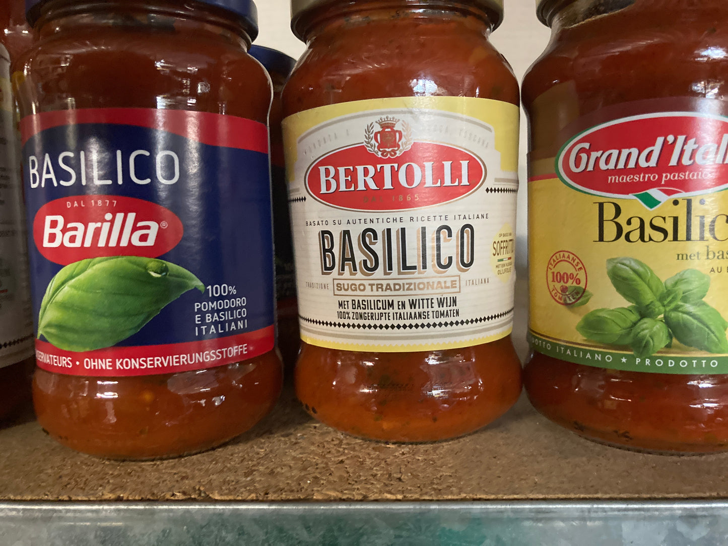 K31P02 pastasaus basilico 400g