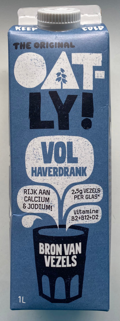 Haverdrank, Oatly, ca. 1 liter per verpakking