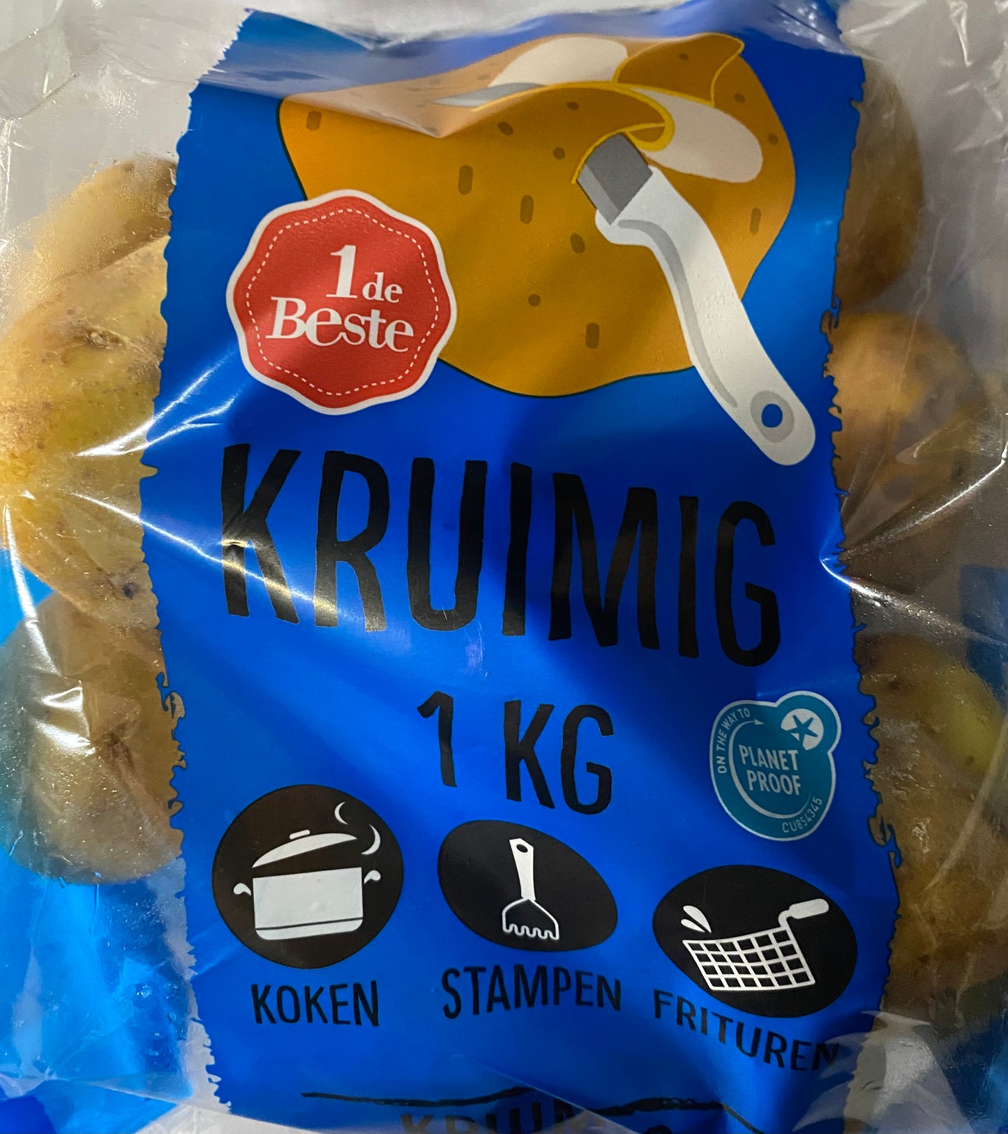 Aardappels, Kruimig, ca. 1kg per verpakking