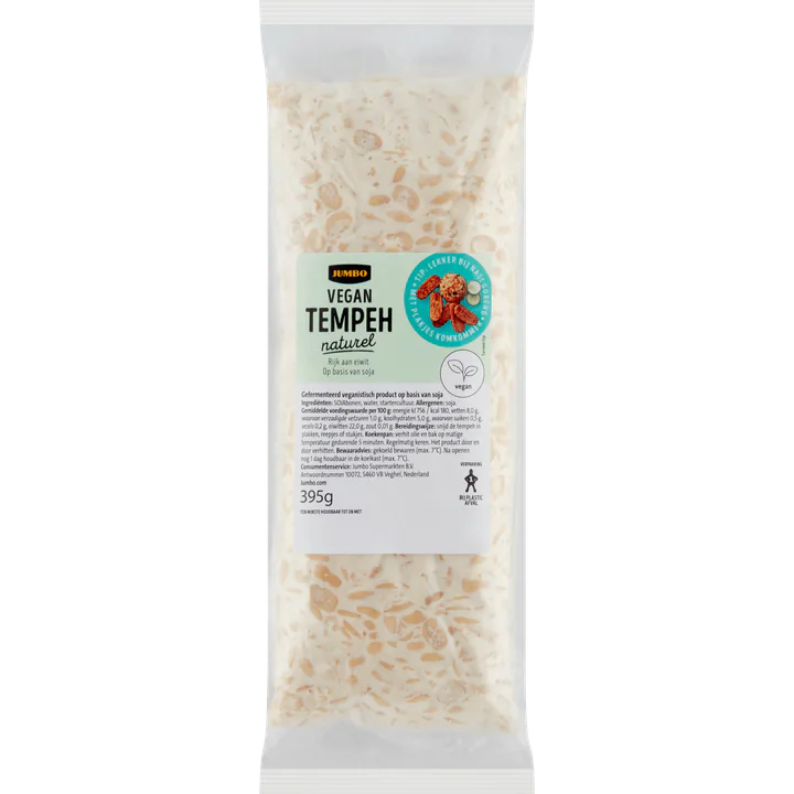 Tempeh, ca. 395g per verpakking dv