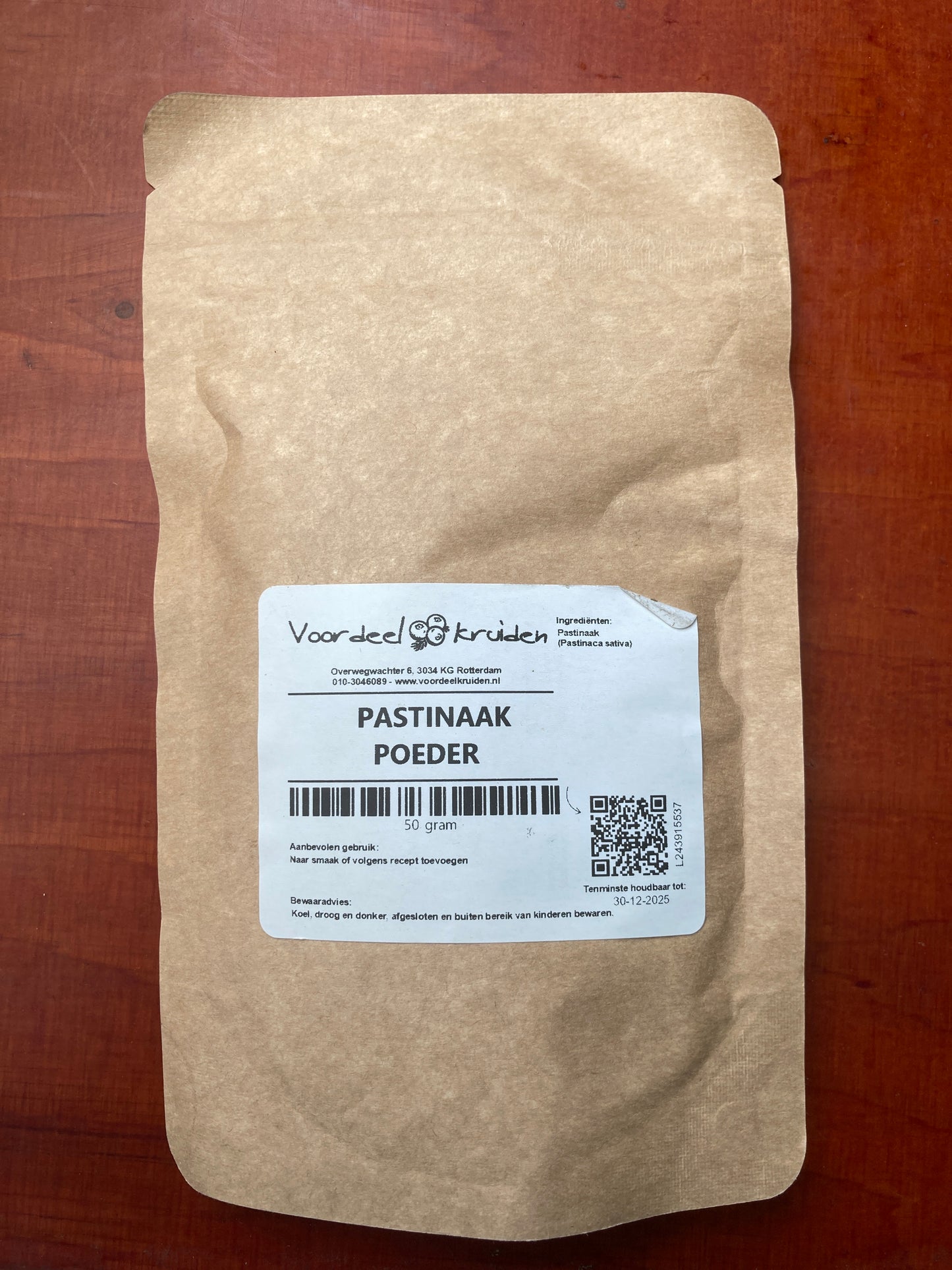 K46P01 pastinaak poeder per 200g