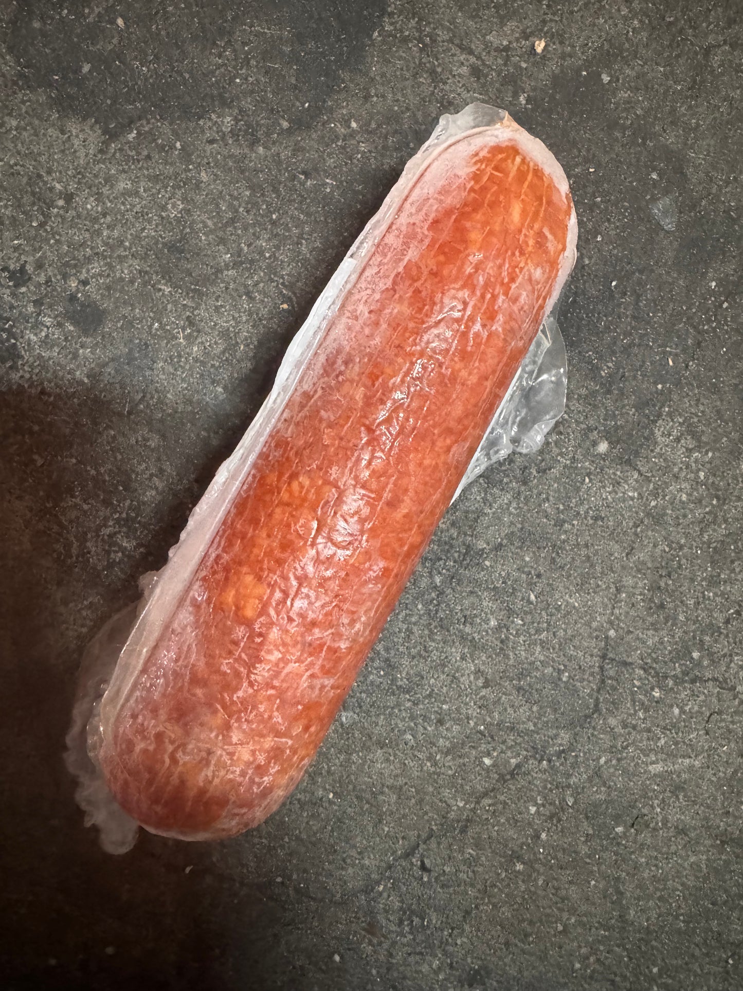 droge worst frozen 300gr salami stijl dry sausage pork