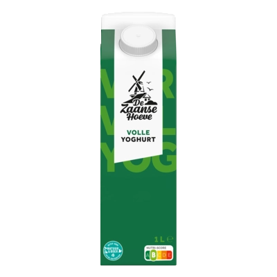 Volle yoghurt 2 x 1L